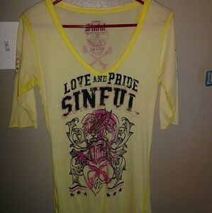 Sinful shirt size L